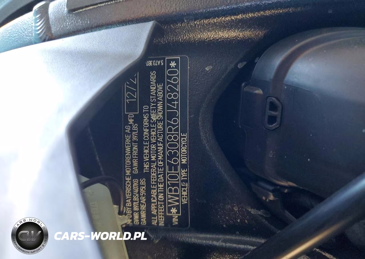 2024 BMW S 1000 Rr VIN:WB10E6308R6J48260 - 9