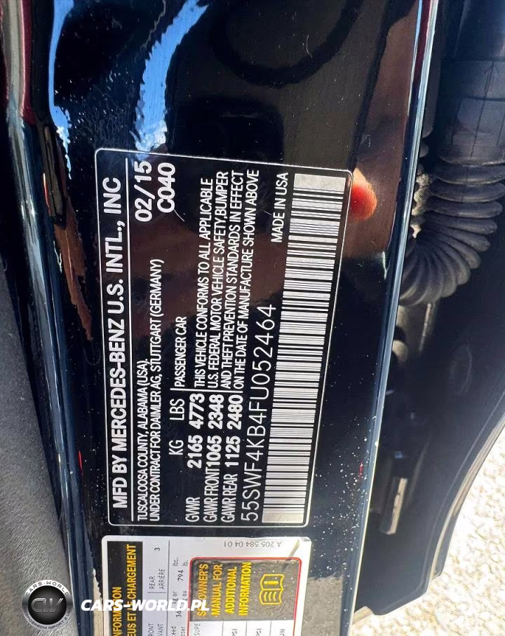 2015 Mercedes-Benz C 300 4Matic VIN:55SWF4KB4FU052464 - 13