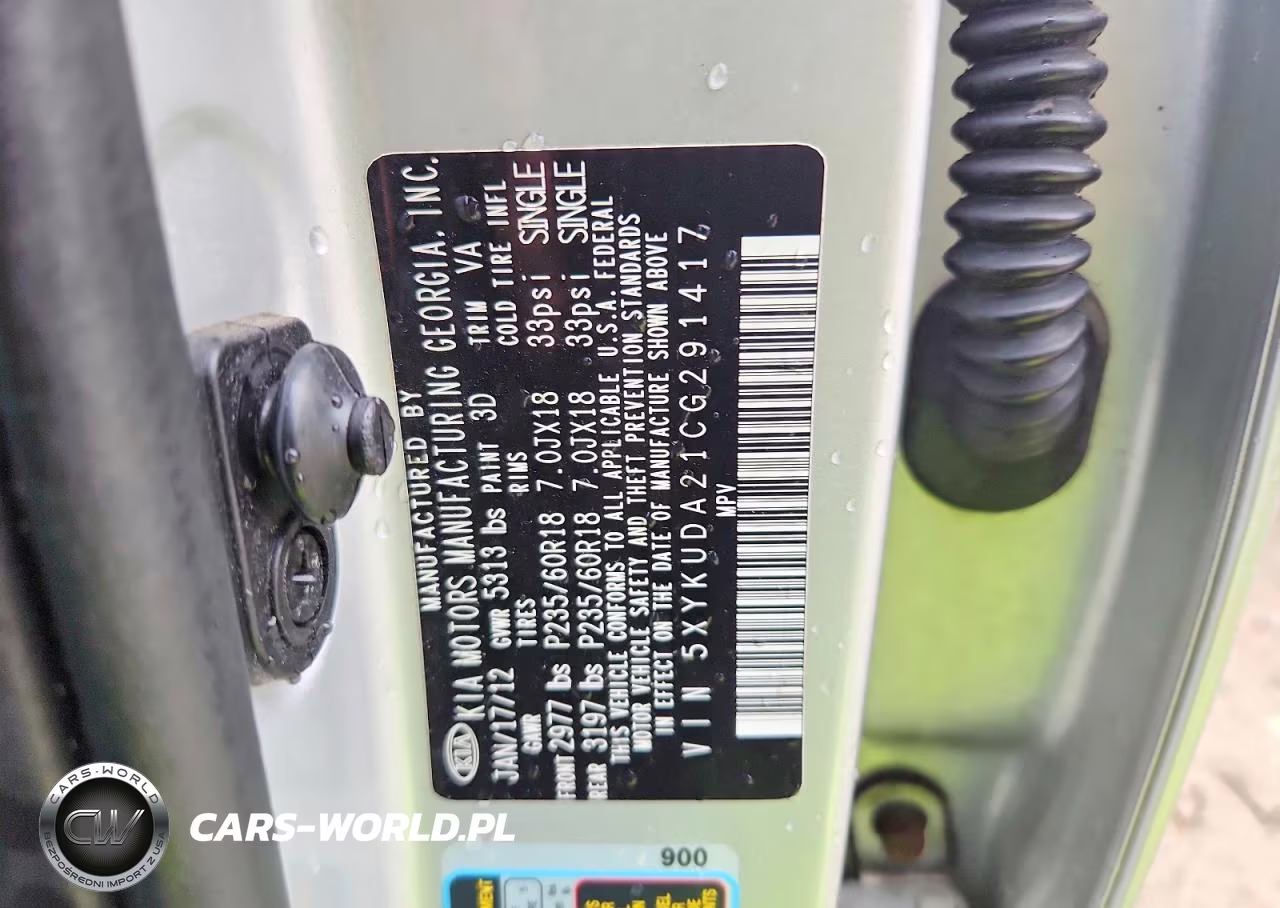 2012 Kia Sorento Ex VIN:5XYKUDA21CG291417 - 13