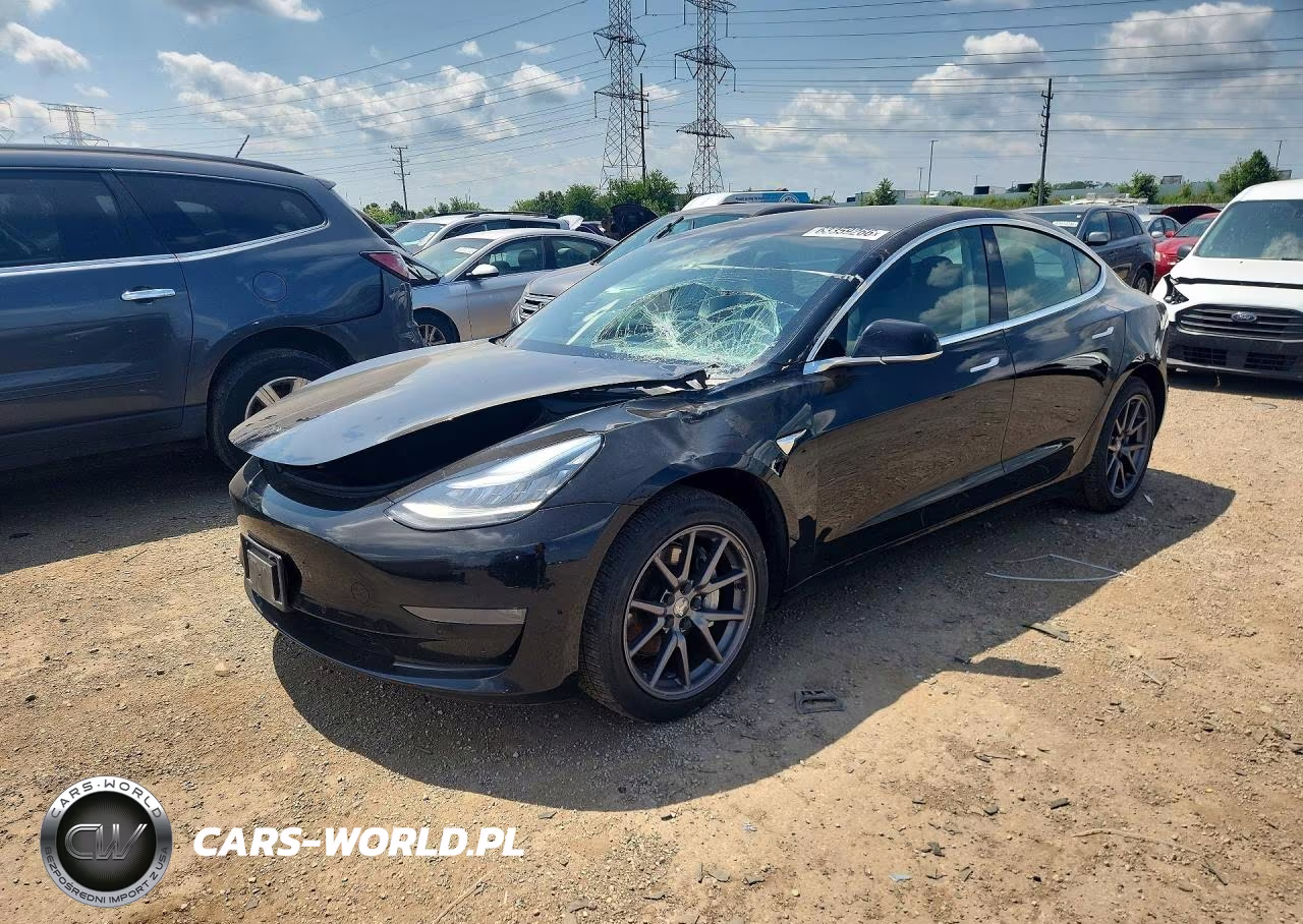 2019 Tesla Model 3 VIN:5YJ3E1EA2KF316915 - 1