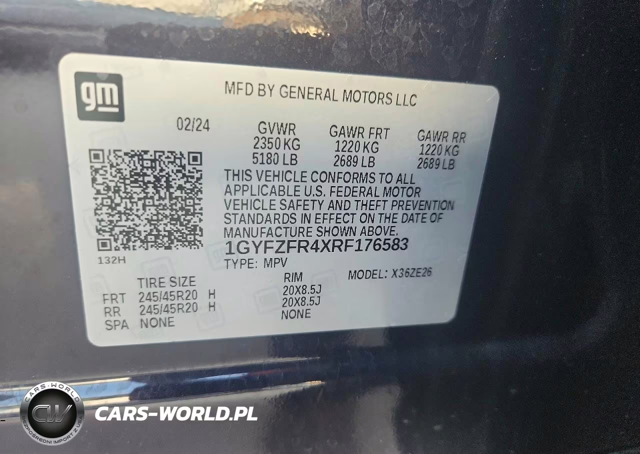 2024 Cadillac Xt4 Sport VIN:1GYFZFR4XRF176583 - 13