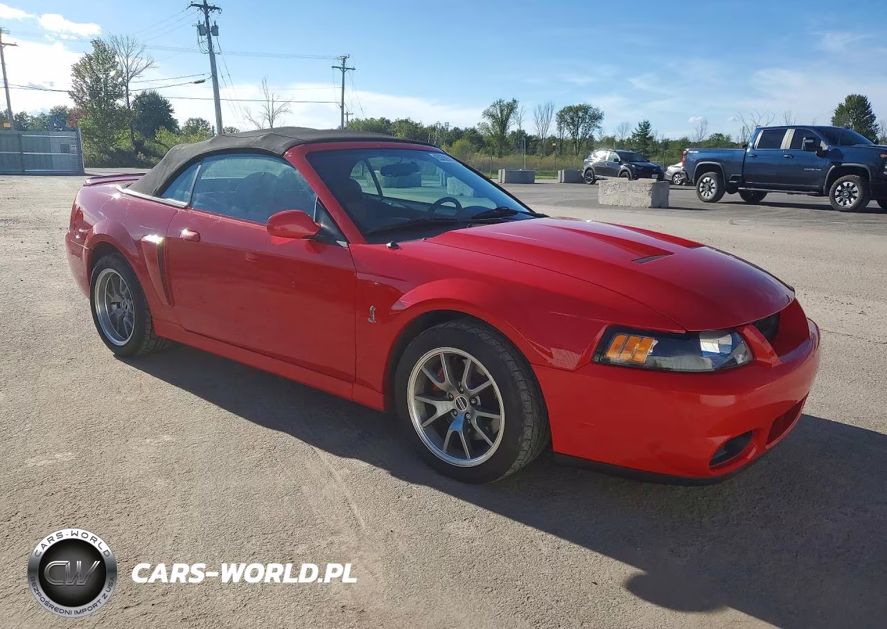 2003 Ford Mustang Cobra Svt VIN:1FAFP49YX3F447769 - 4
