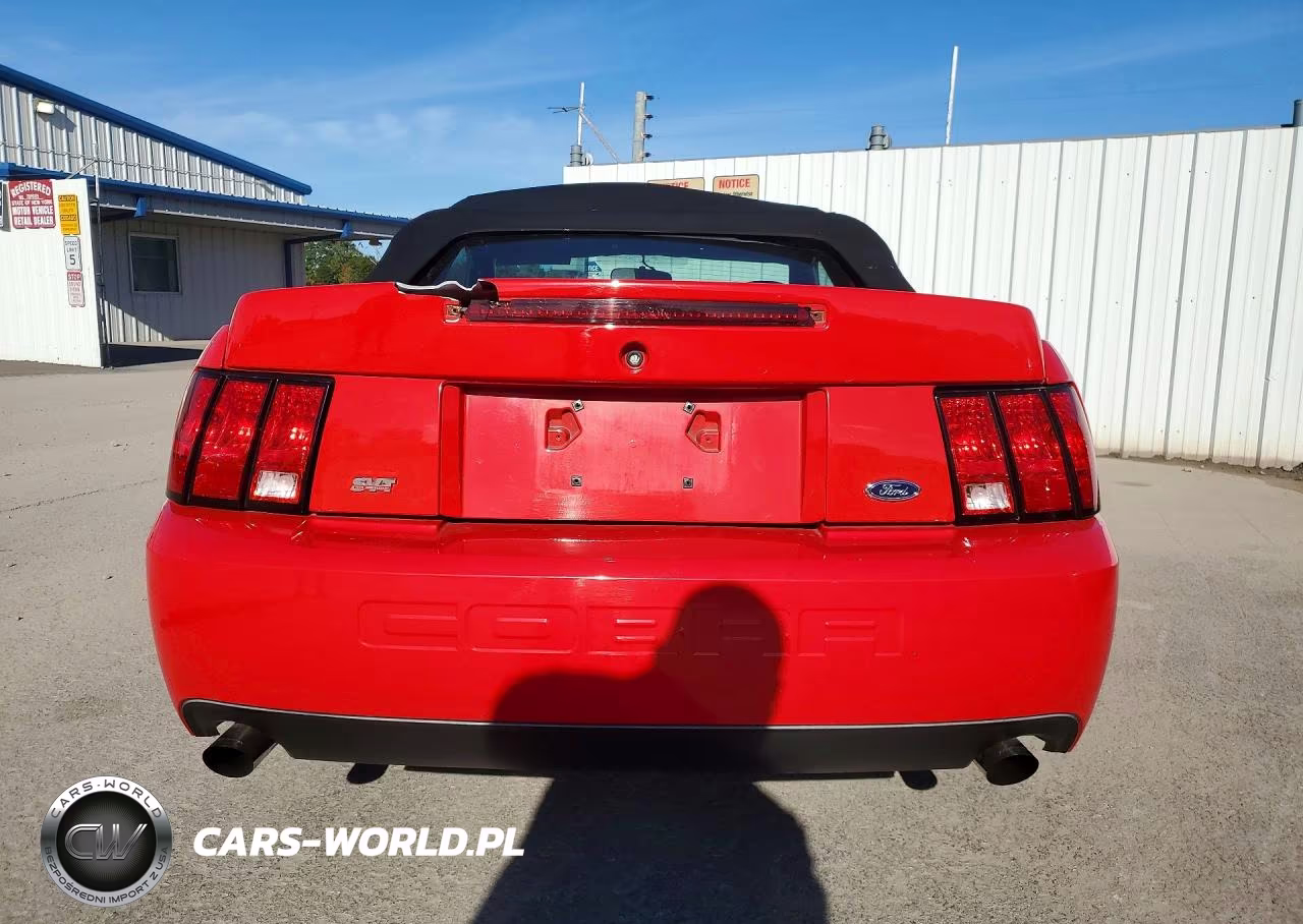 2003 Ford Mustang Cobra Svt VIN:1FAFP49YX3F447769 - 6