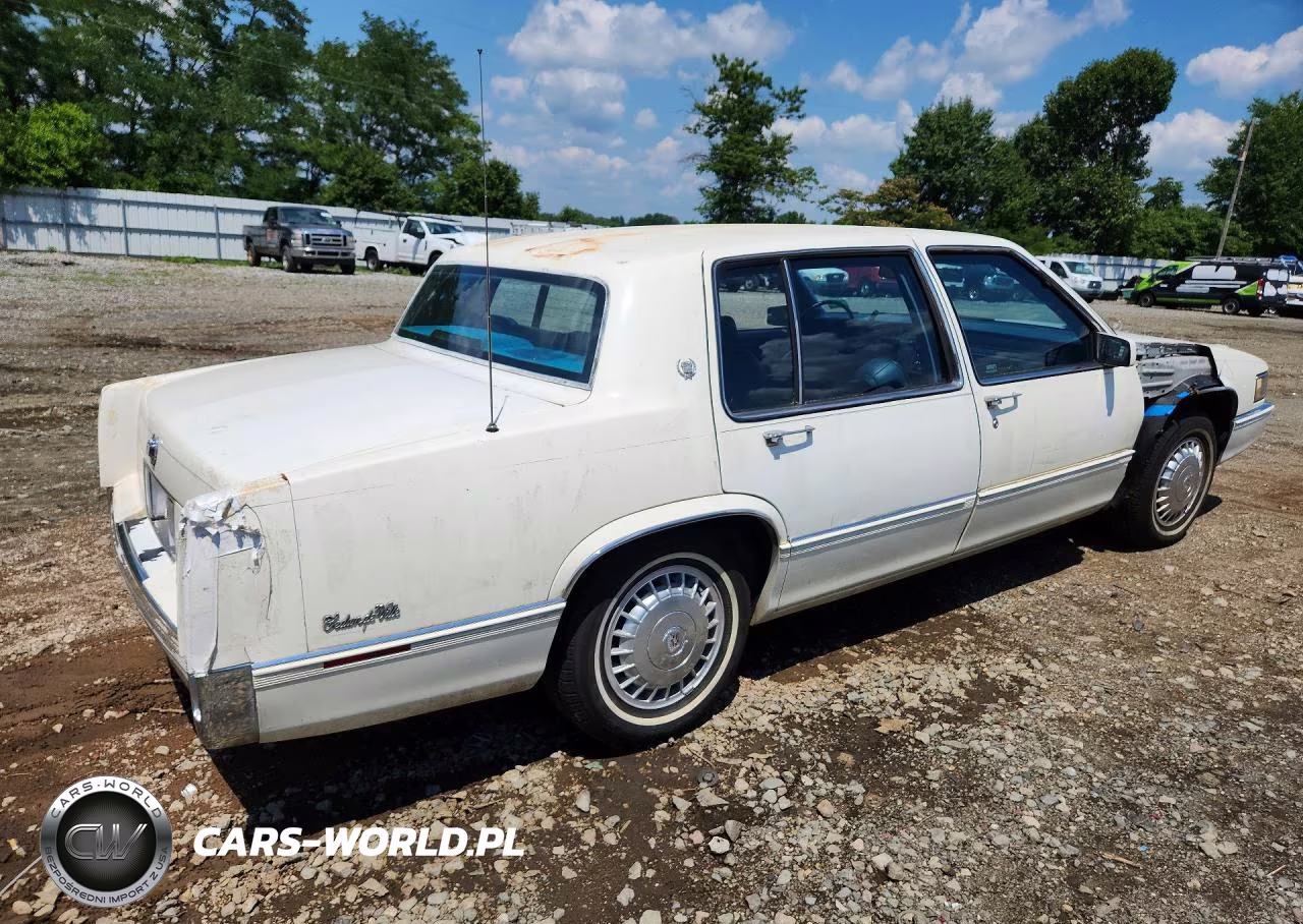 1989 Cadillac De Ville VIN:1G6CD5155K4347203 - 3