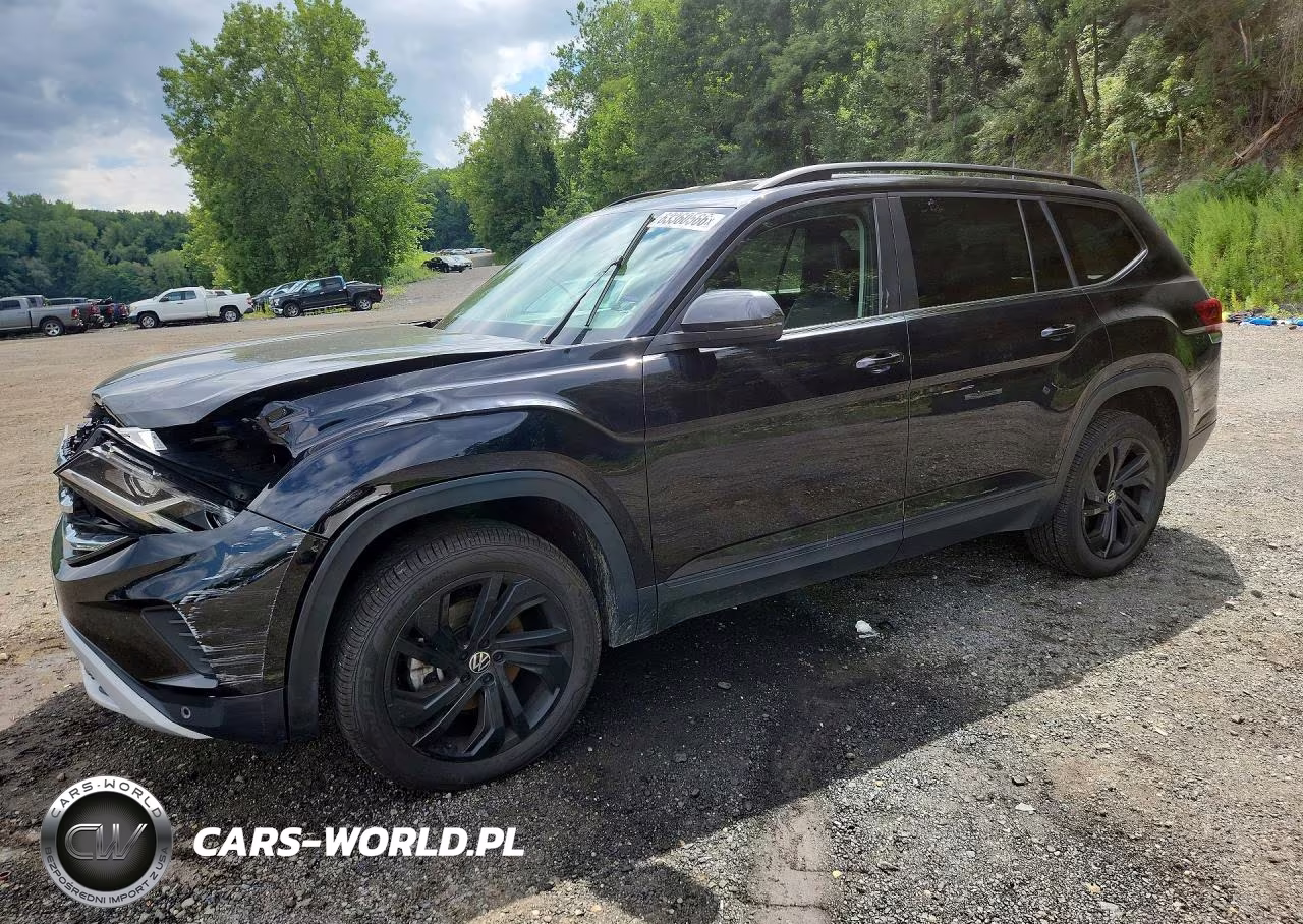 2022 Volkswagen Atlas Se VIN:1V2HP2CAXNC510066 - 1