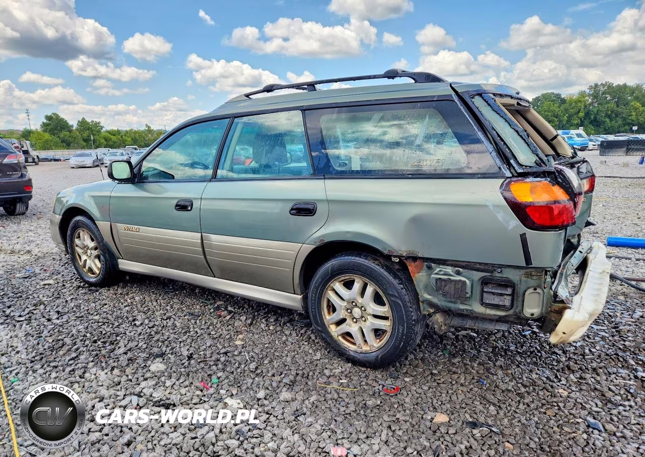 2003 Subaru Legacy Outback Awp VIN:4S3BH675537605987 - 2