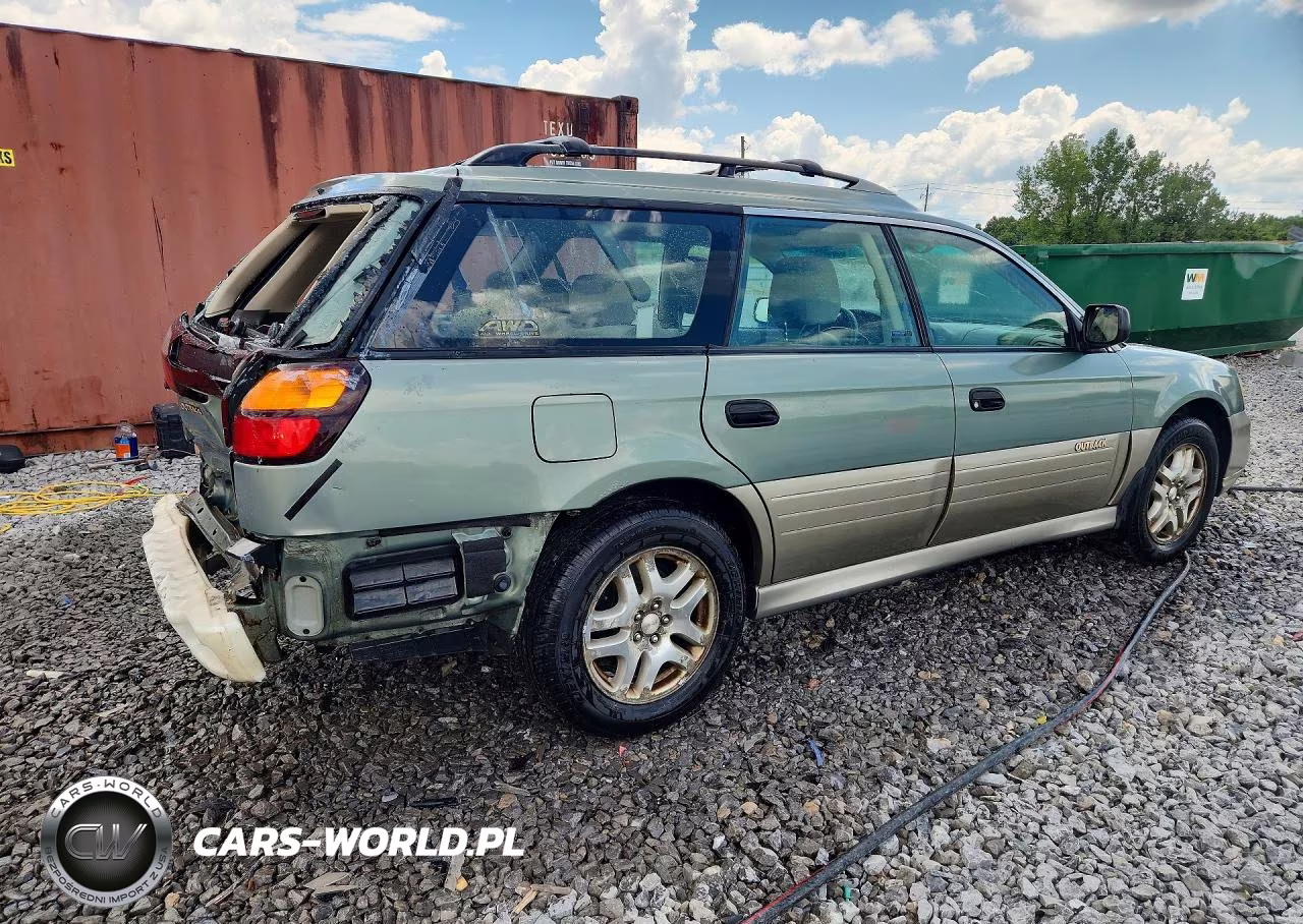 2003 Subaru Legacy Outback Awp VIN:4S3BH675537605987 - 3
