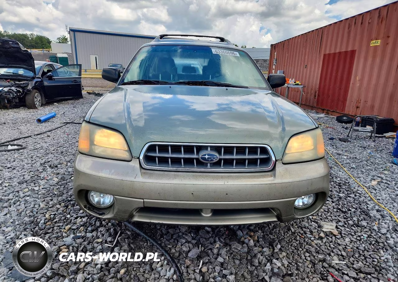2003 Subaru Legacy Outback Awp VIN:4S3BH675537605987 - 5