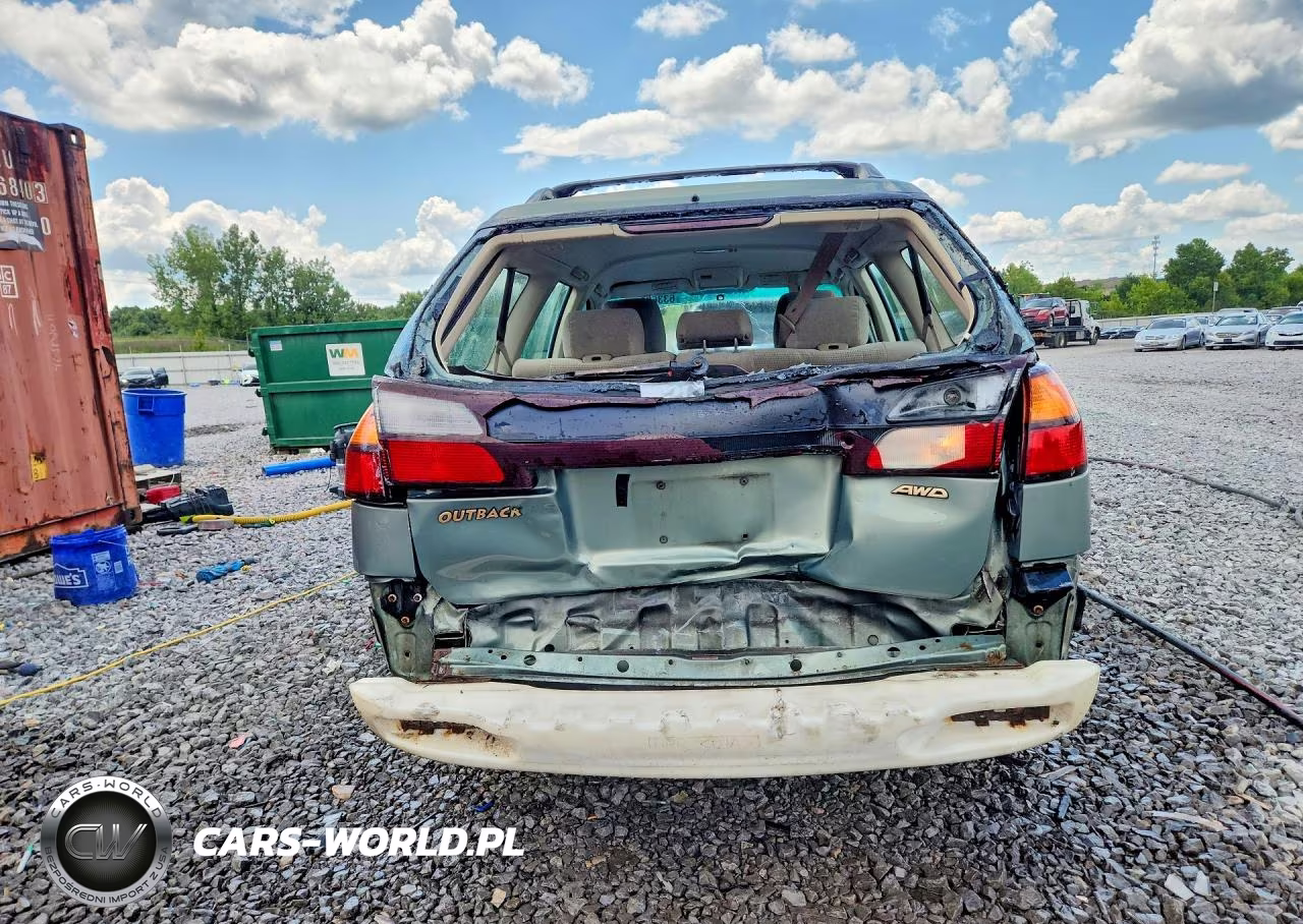 2003 Subaru Legacy Outback Awp VIN:4S3BH675537605987 - 6