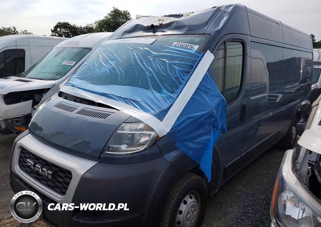 2020 Ram Promaster 3500 Delivery Van VIN:3C6URVJGXLE129544 - 1