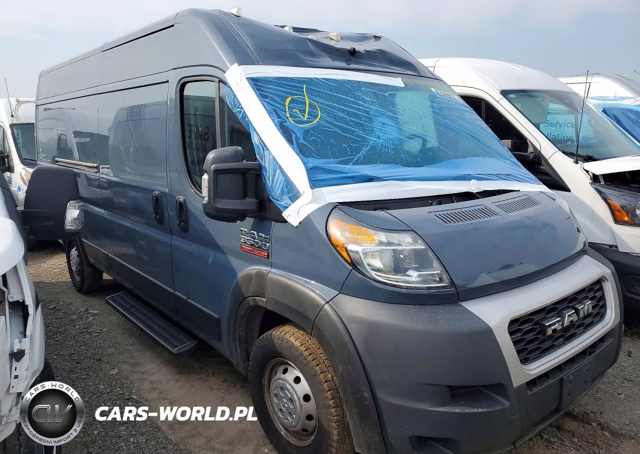 2020 Ram Promaster 3500 Delivery Van VIN:3C6URVJGXLE129544 - 4