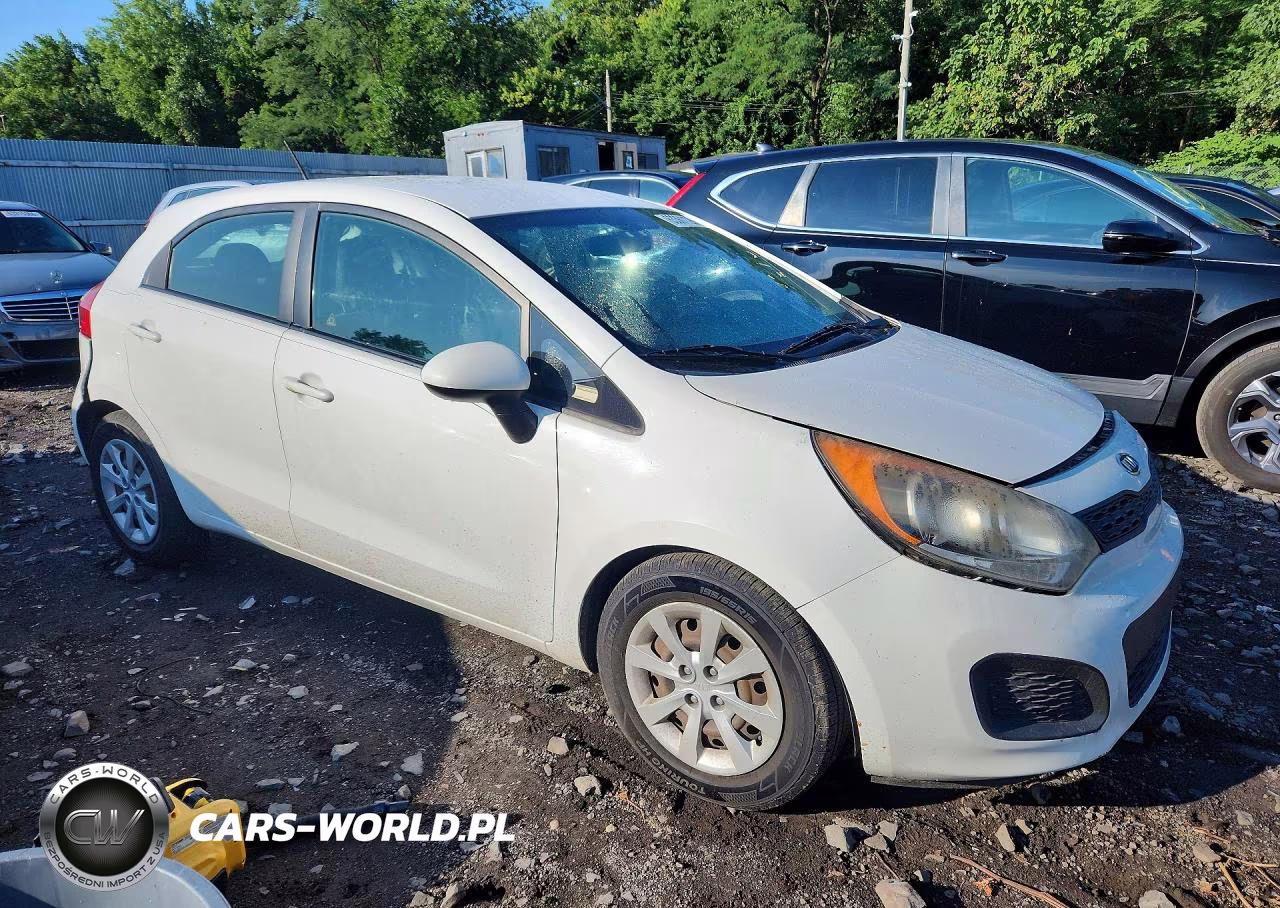 2012 Kia Rio Lx VIN:KNADM5A32C6015318 - 4