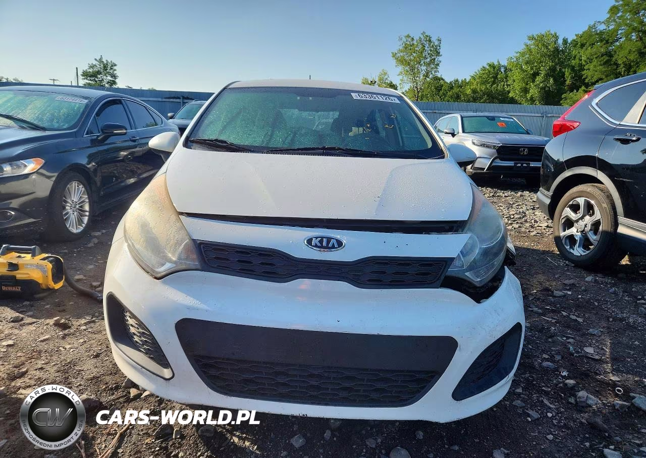2012 Kia Rio Lx VIN:KNADM5A32C6015318 - 5