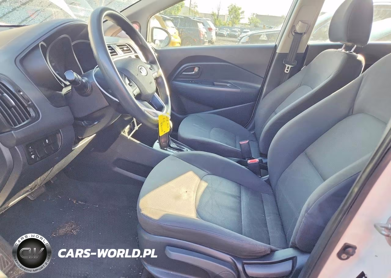 2012 Kia Rio Lx VIN:KNADM5A32C6015318 - 7
