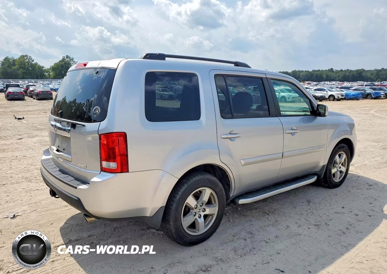 2011 Honda Pilot Exl VIN:5FNYF4H57BB075937 - 3