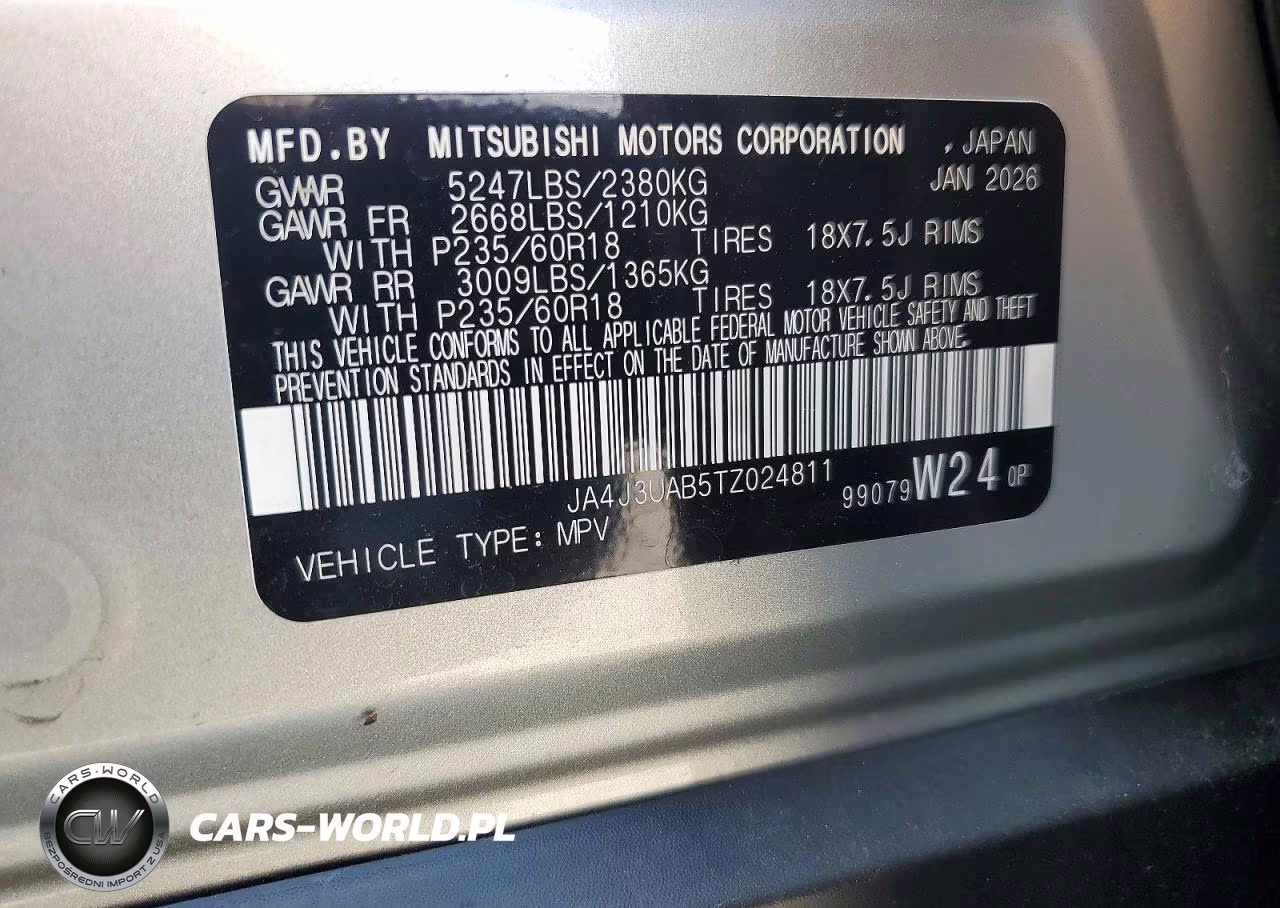 2026 Mitsubishi Outlander Es VIN:JA4J3UAB5TZ024811 - 13