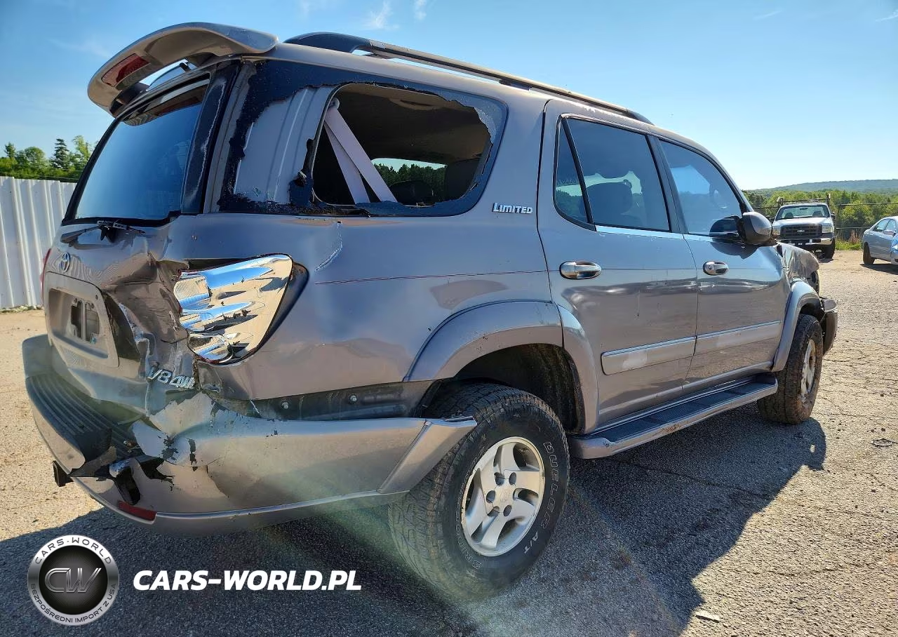 2001 Toyota Sequoia Limited VIN:5TDBT48A41S044943 - 3