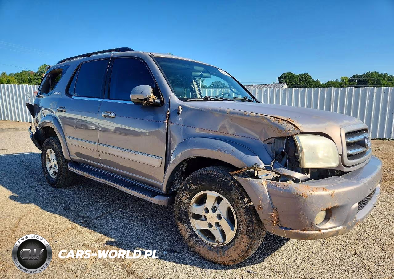 2001 Toyota Sequoia Limited VIN:5TDBT48A41S044943 - 4