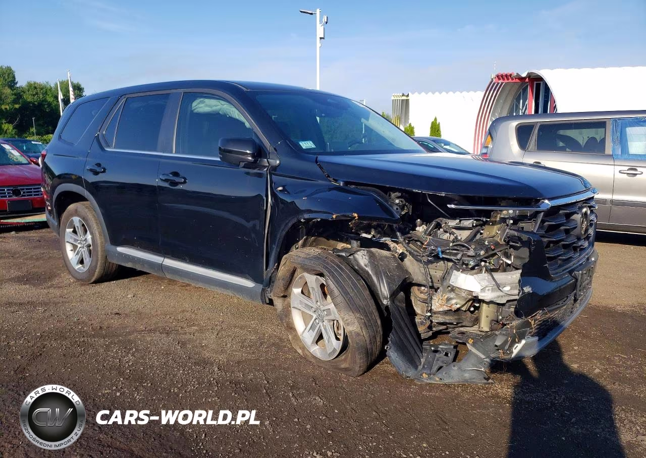 2025 Honda Pilot Exl VIN:5FNYG1H49SB077918 - 4