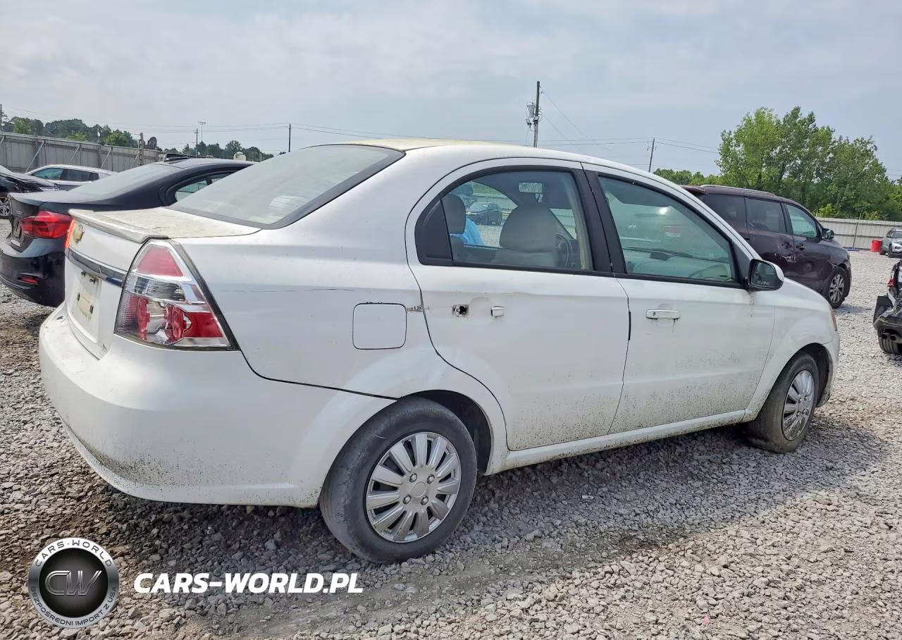 2011 Chevrolet Aveo Ls VIN:KL1TD5DE5BB143481 - 3