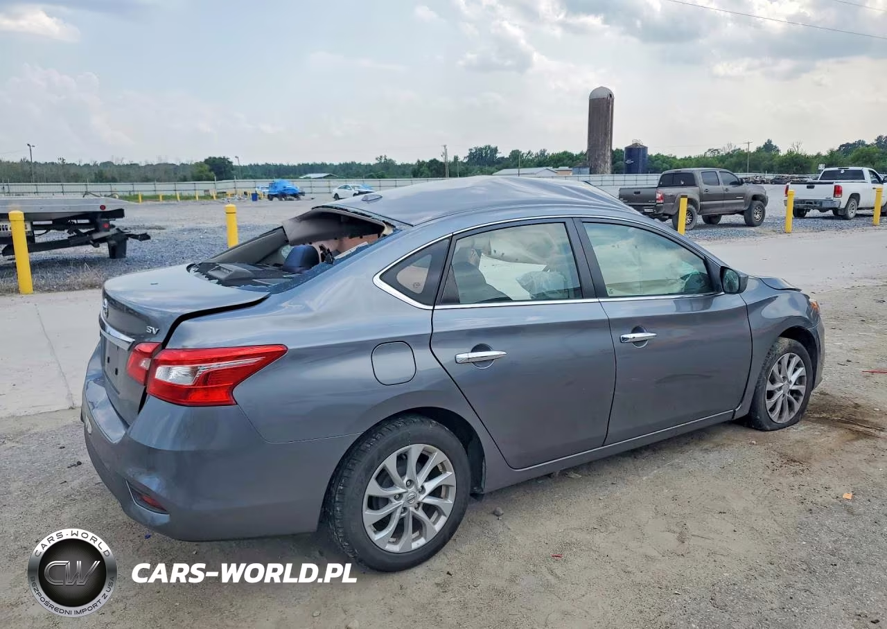 2019 Nissan Sentra Sv VIN:3N1AB7AP9KY449241 - 3