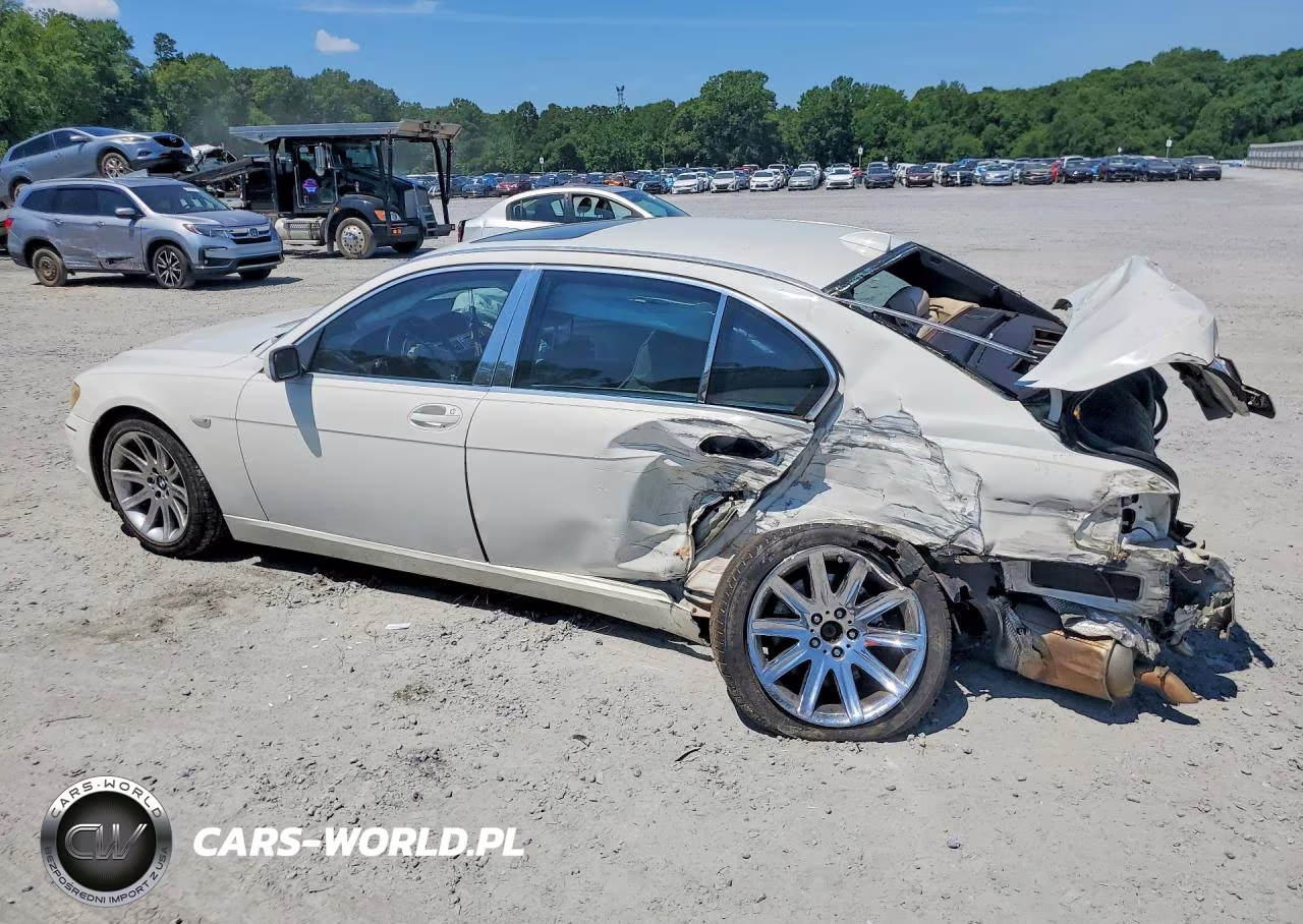2006 BMW 750 Li VIN:WBAHN83506DT28656 - 2