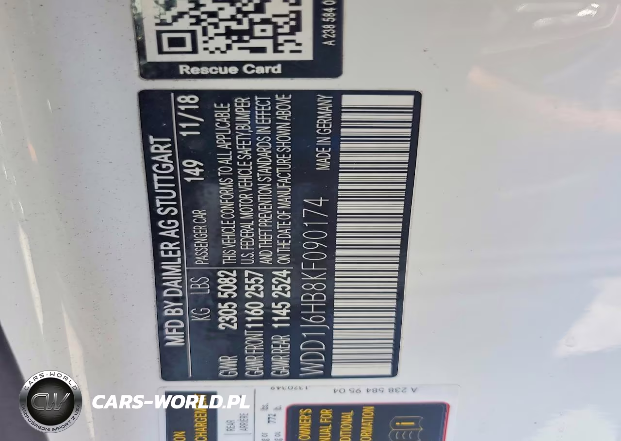 2019 Mercedes-Benz E 450 VIN:WDD1J6HB8KF090174 - 12