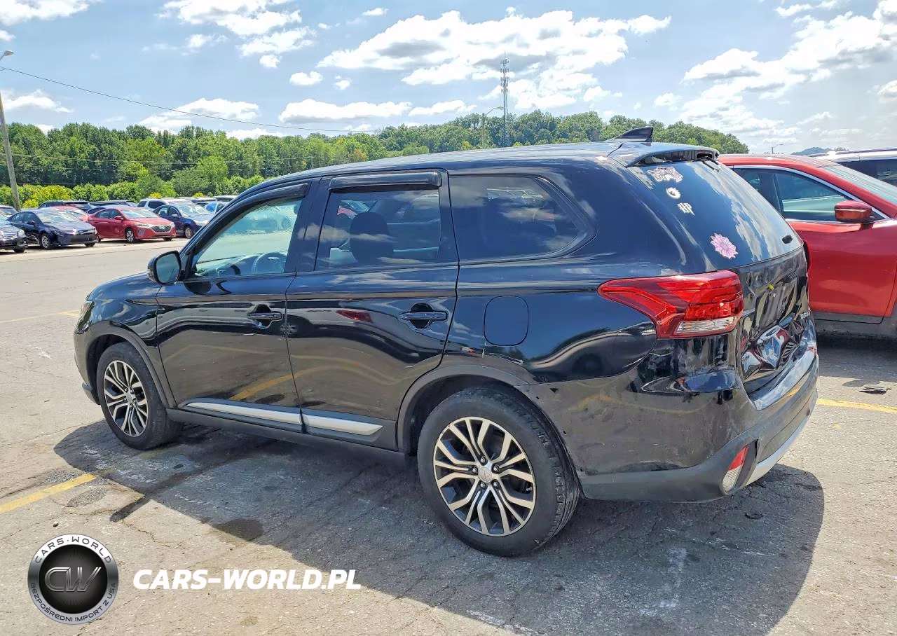 2017 Mitsubishi Outlander Se VIN:JA4AZ3A31HZ036091 - 2