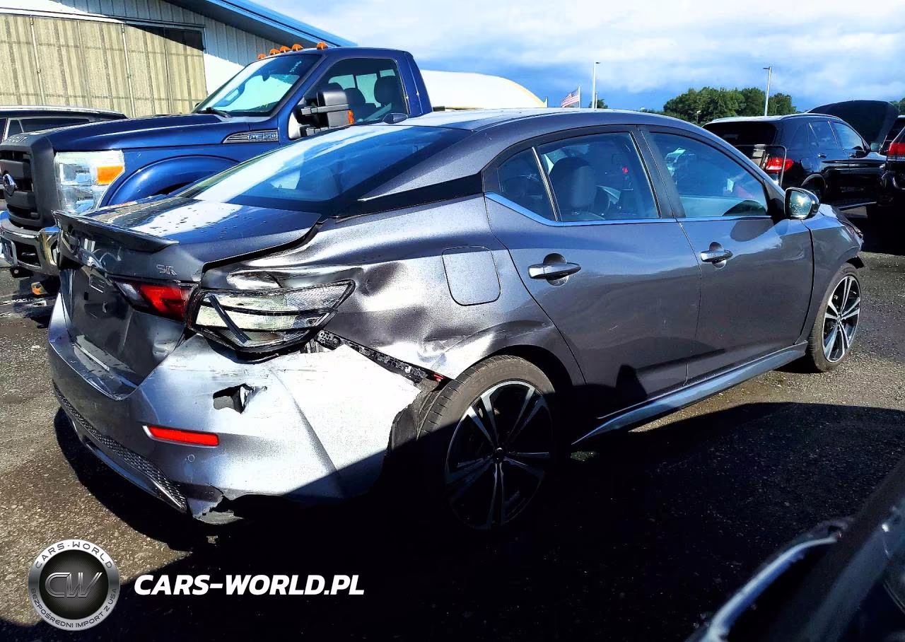2020 Nissan Sentra Sr VIN:3N1AB8DV4LY221309 - 3
