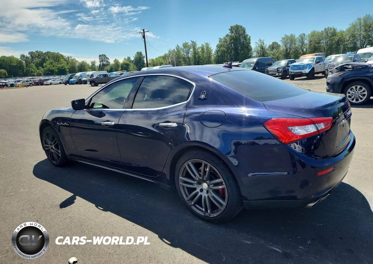 2015 Maserati Ghibli VIN:ZAM57XSA0F1129869 - 2