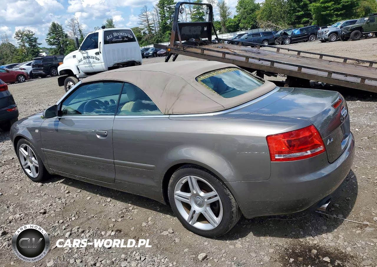 2008 Audi A4 2.0T Cabriolet VIN:WAUAF48H98K001536 - 2