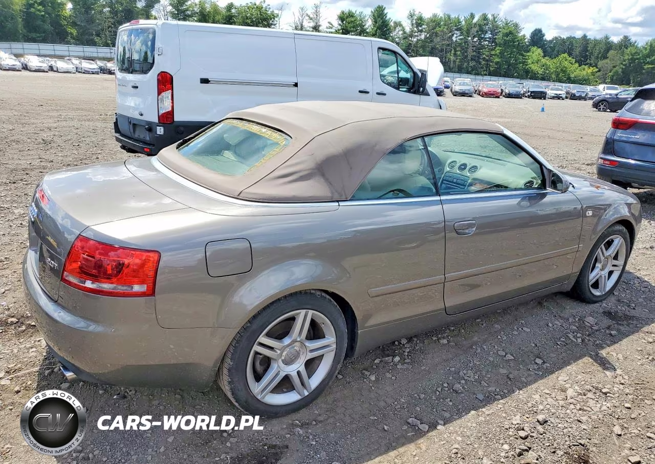 2008 Audi A4 2.0T Cabriolet VIN:WAUAF48H98K001536 - 3