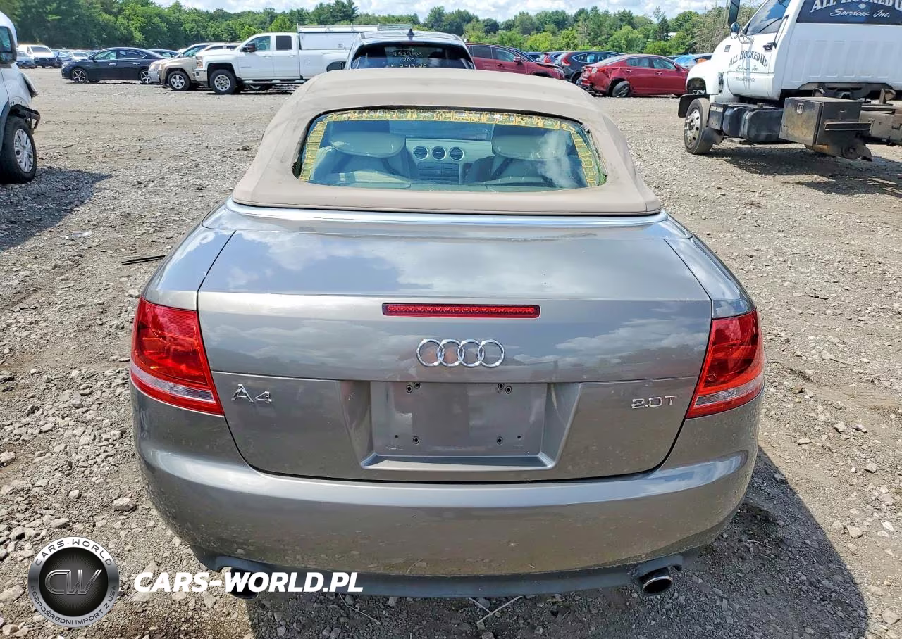 2008 Audi A4 2.0T Cabriolet VIN:WAUAF48H98K001536 - 6