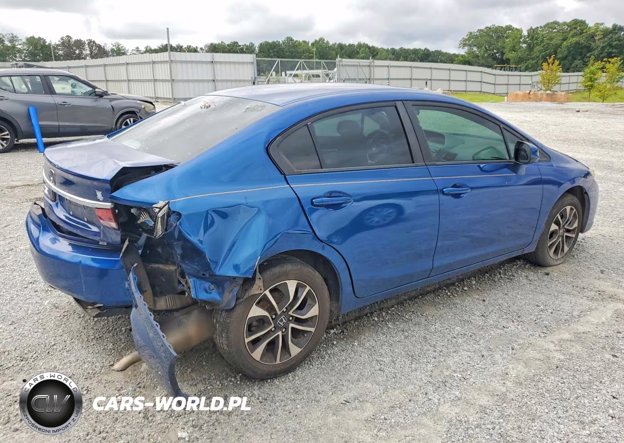 2013 Honda Civic Ex VIN:19XFB2F81DE054871 - 3
