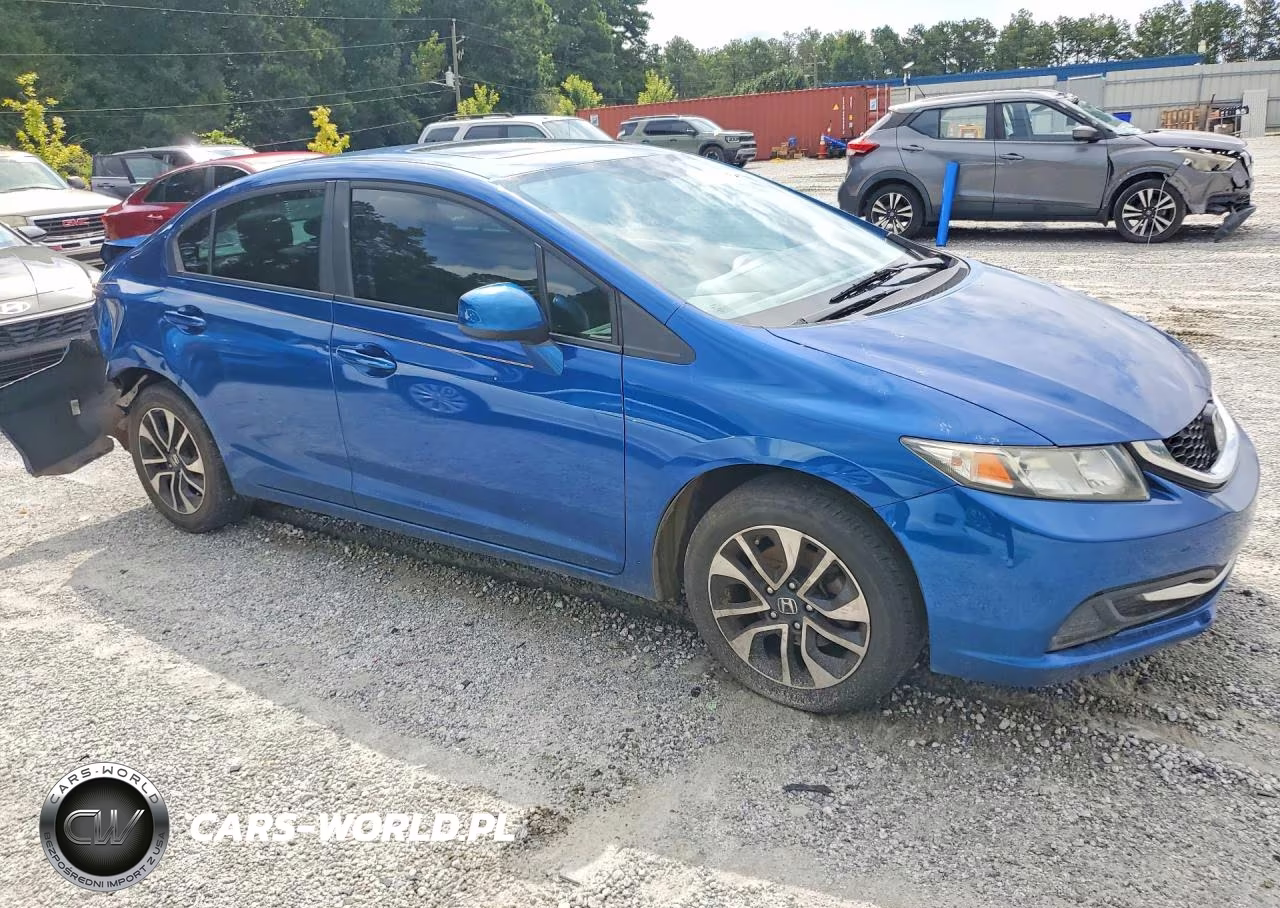 2013 Honda Civic Ex VIN:19XFB2F81DE054871 - 4