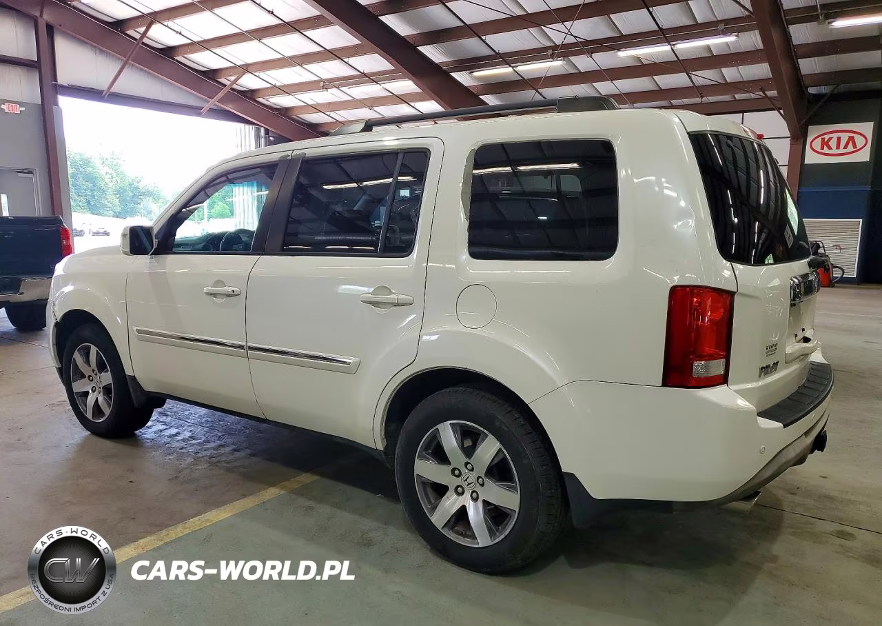 2012 Honda Pilot Touring VIN:5FNYF4H93CB038629 - 2