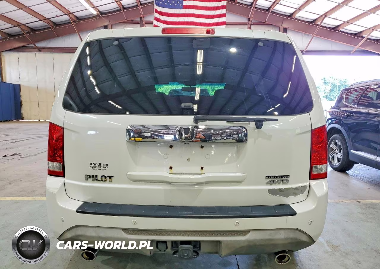 2012 Honda Pilot Touring VIN:5FNYF4H93CB038629 - 6