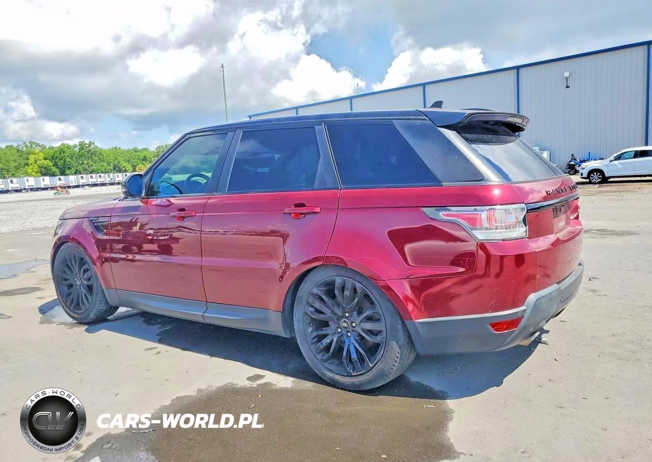 2016 Land Rover Range Rover Sport Hse VIN:SALWR2PF5GA653586 - 2