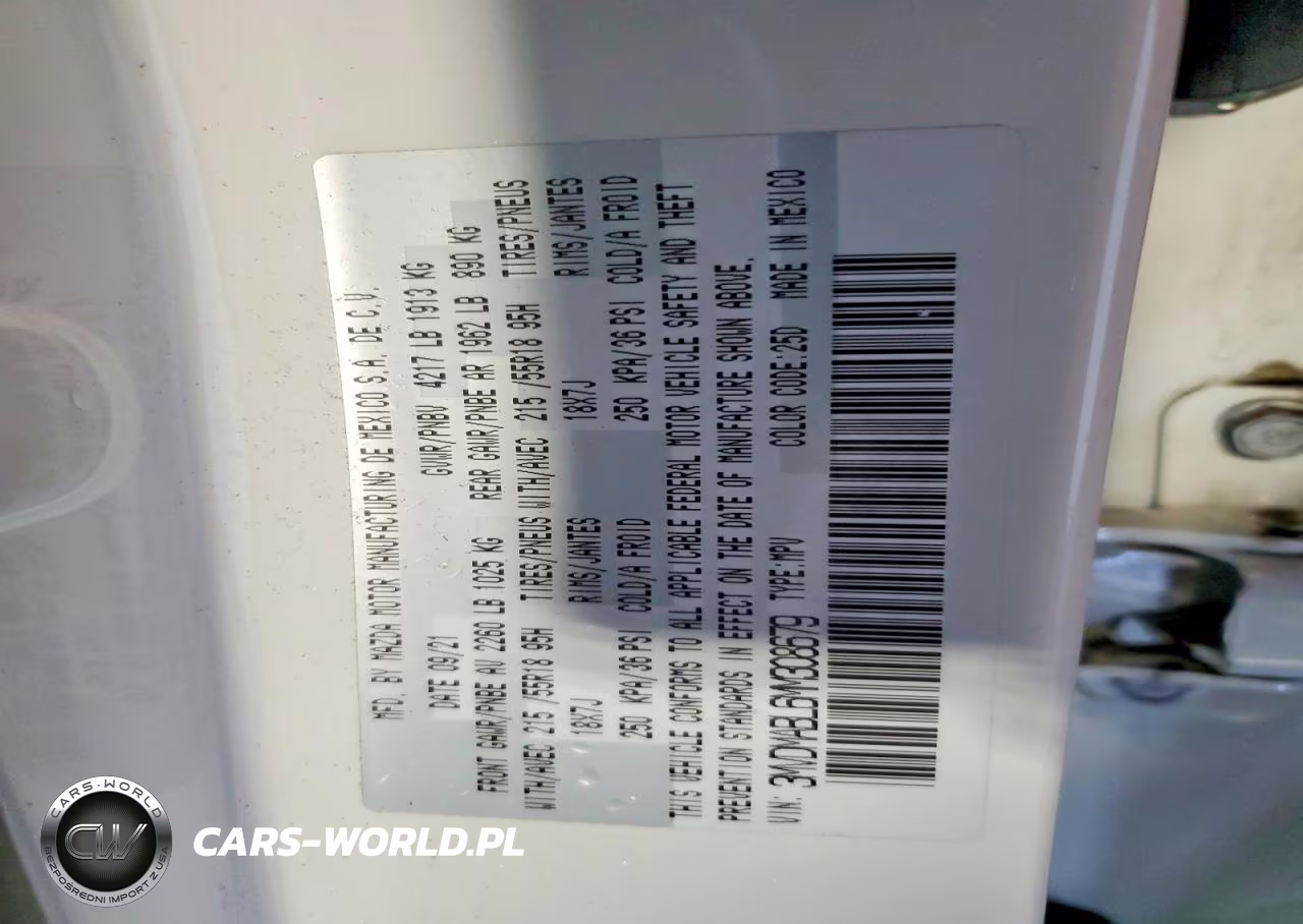 2021 Mazda Cx-30 Select VIN:3MVDMABL6MM308679 - 13