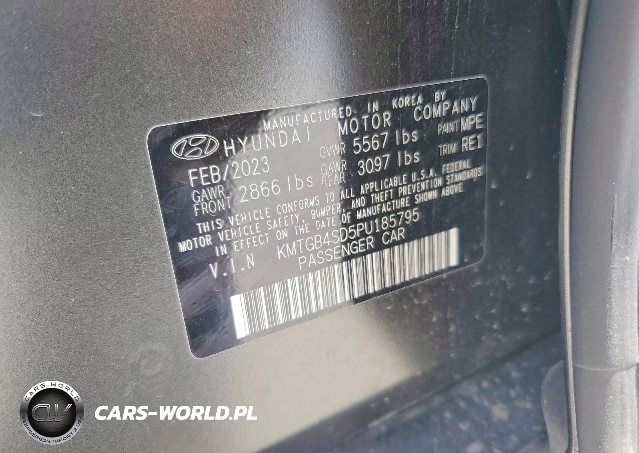 2023 Genesis G80 Base VIN:KMTGB4SD5PU185795 - 13