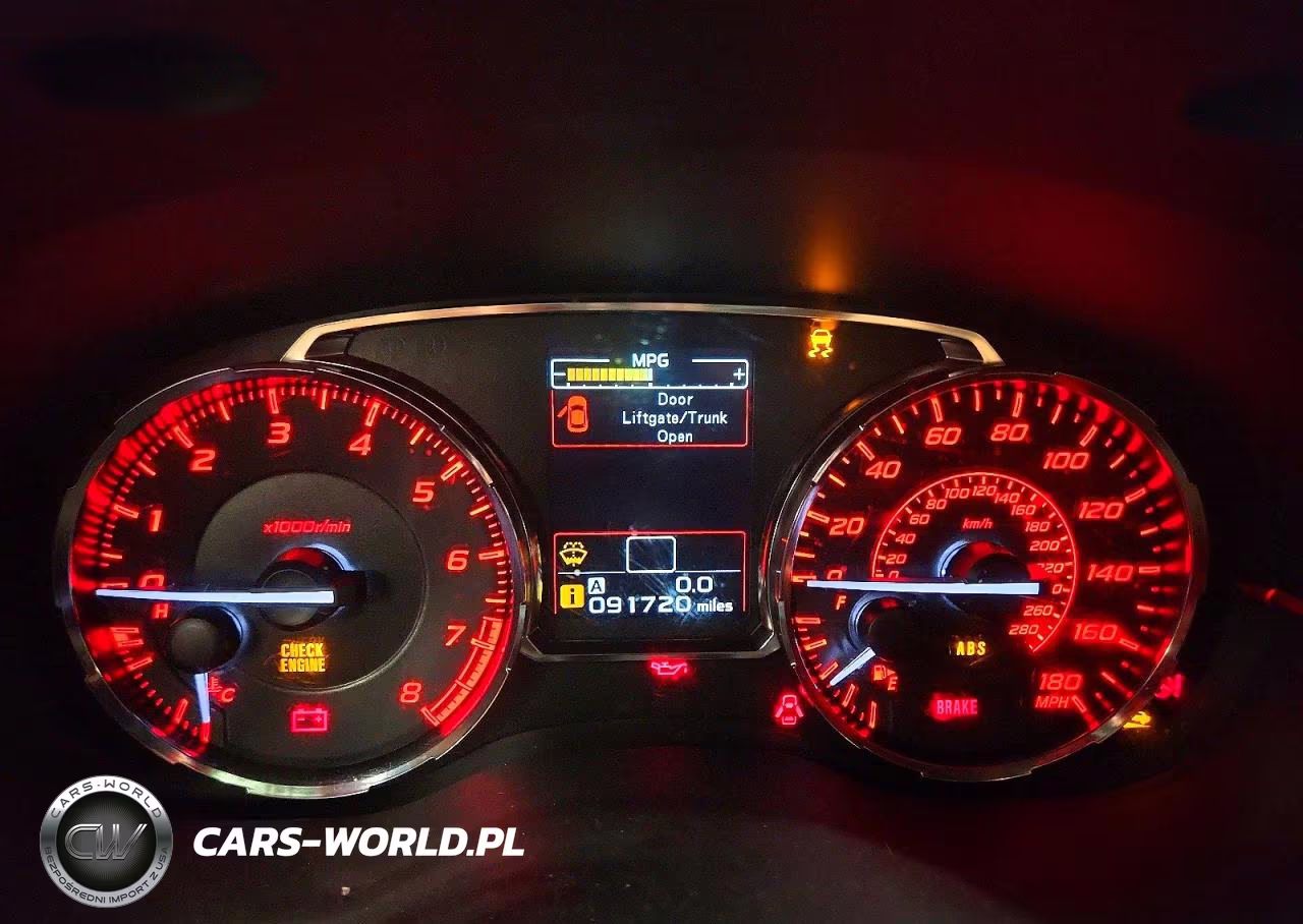 2016 Subaru Wrx VIN:JF1VA1B66G9820606 - 9