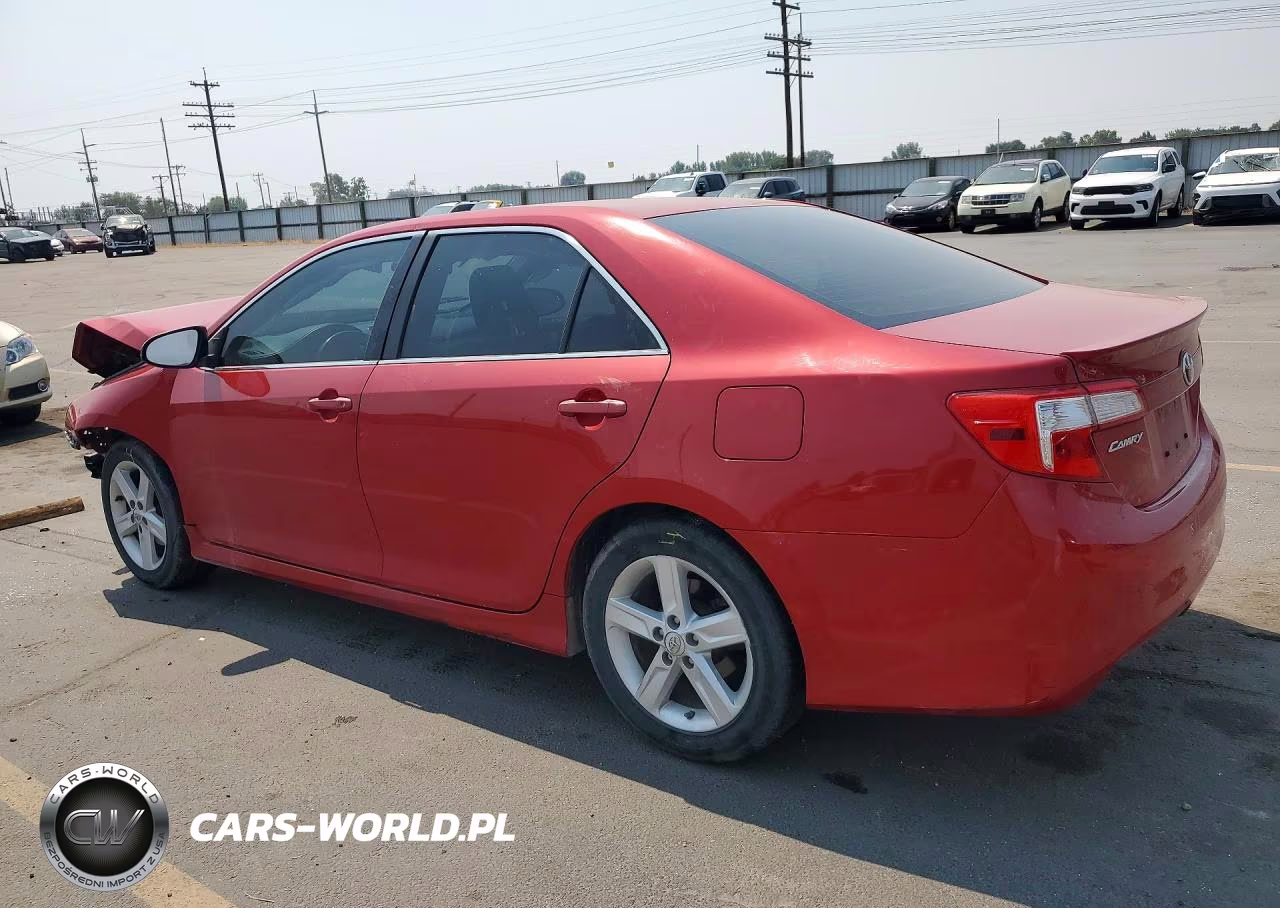 2012 Toyota Camry Se VIN:4T1BF1FK7CU631391 - 2