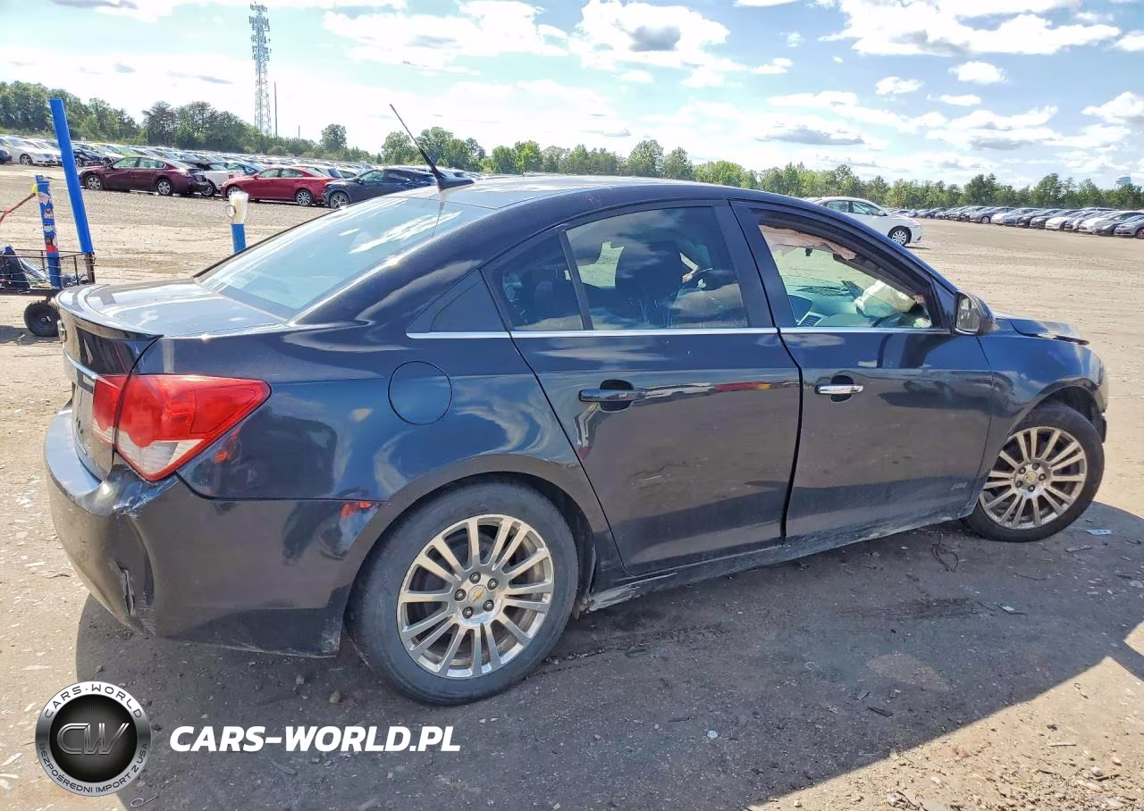 2011 Chevrolet Cruze Eco VIN:1G1PK5S93B7203887 - 3