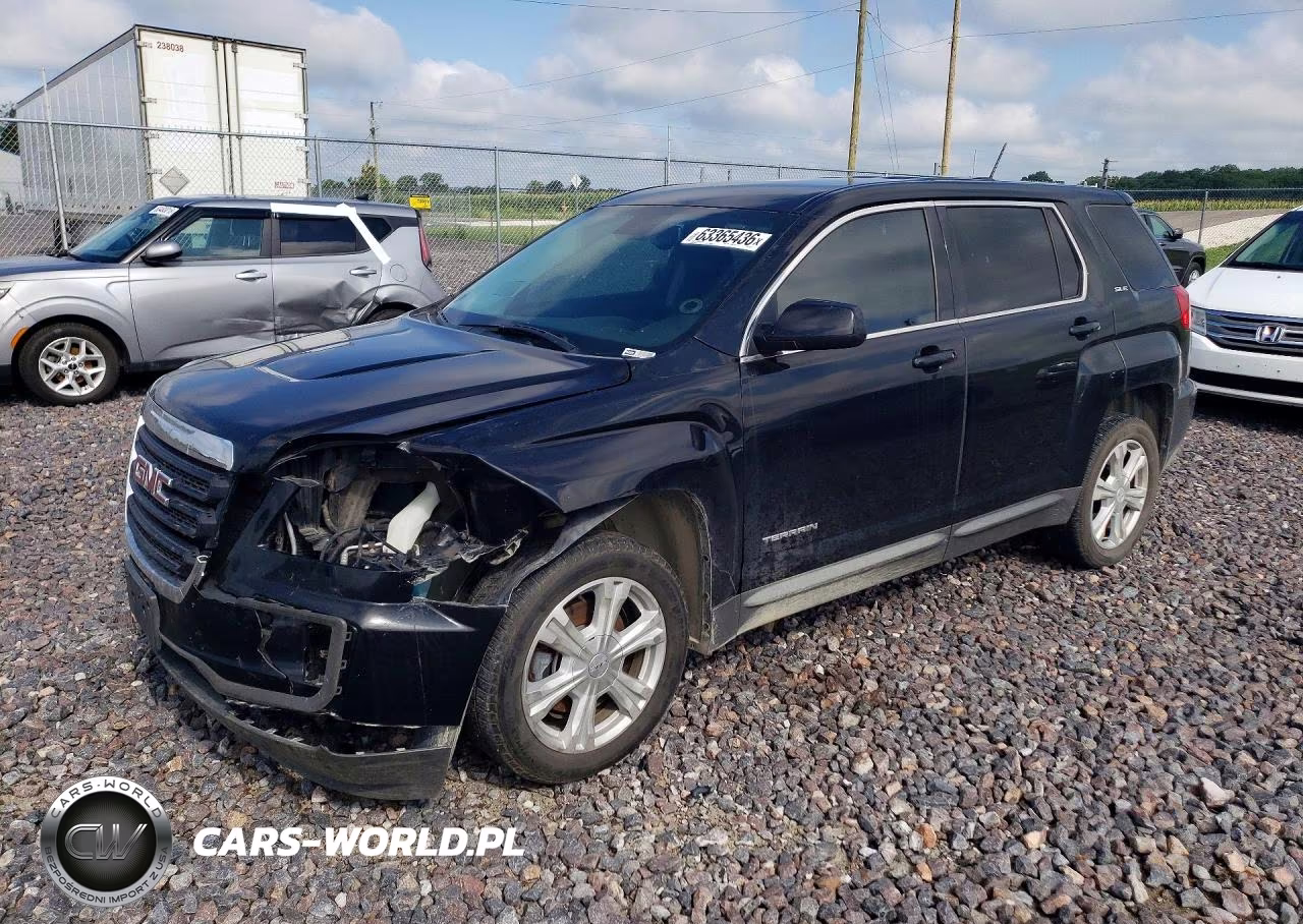 2017 GMC Terrain Sle VIN:2GKALMEK1H6121821 - 1
