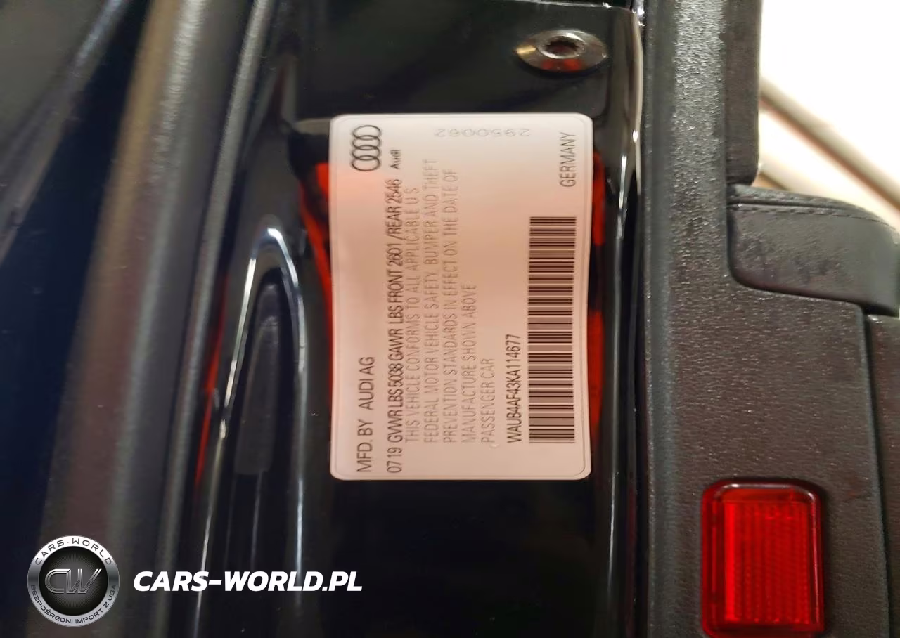 2019 Audi S4 Premium Plus VIN:WAUB4AF43KA114677 - 13