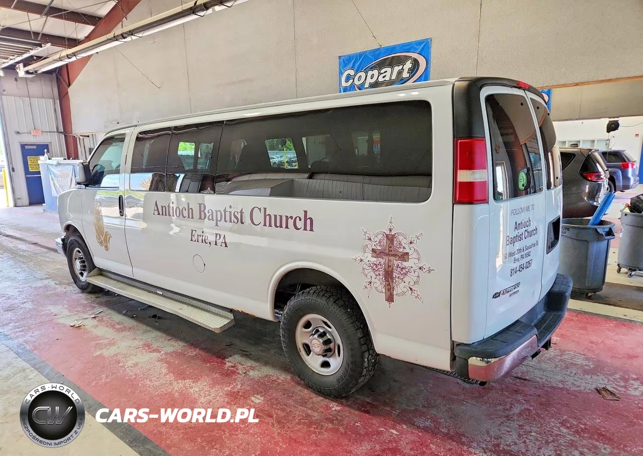 2014 Chevrolet Express G3500 Lt VIN:1GAZG1FA8E1196420 - 2