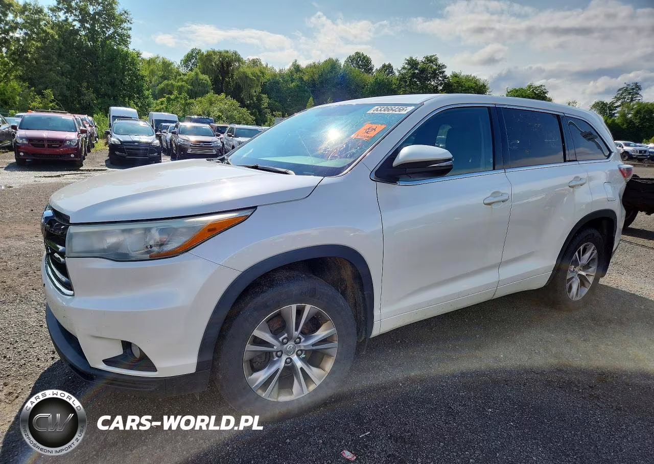 2015 Toyota Highlander Le Plus – zdjęcie 1 z 13