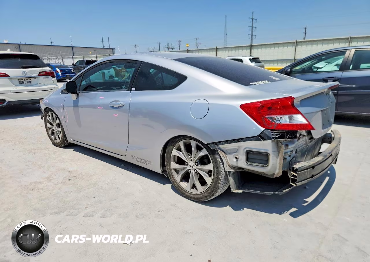 2012 Honda Civic Si VIN:2HGFG4A52CH707819 - 2