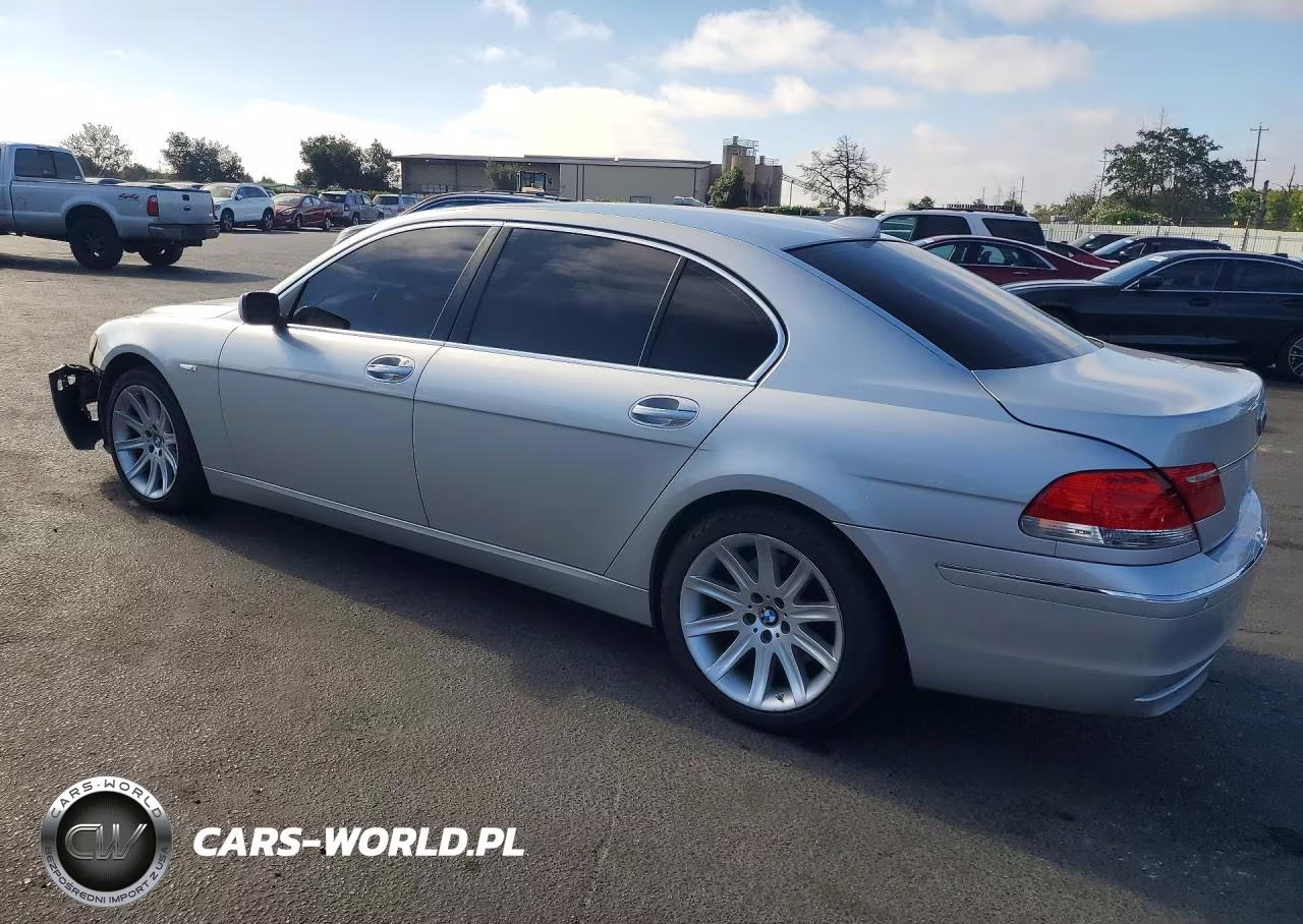 2006 BMW 750 Li VIN:WBAHN83506DT59566 - 2
