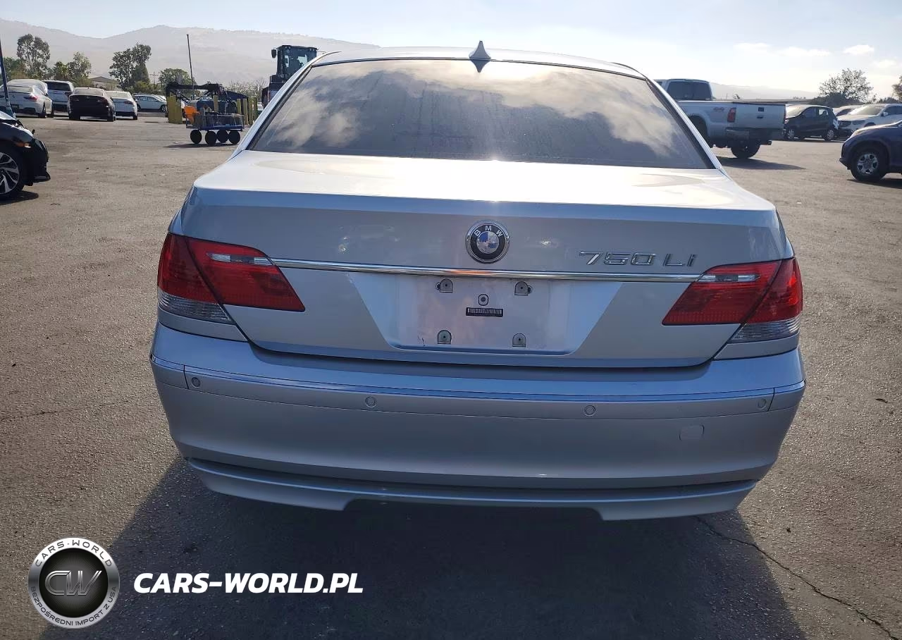 2006 BMW 750 Li VIN:WBAHN83506DT59566 - 6